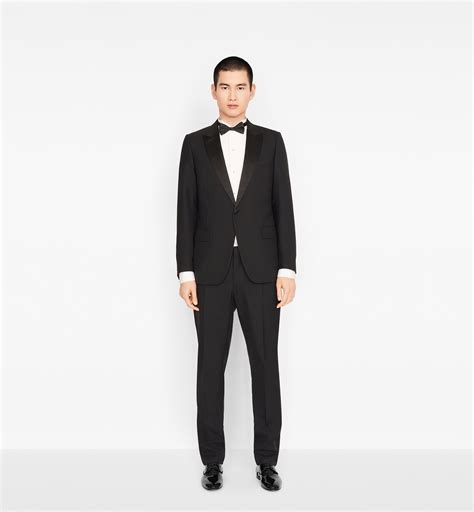 dior black suite|dior men's tuxedo.